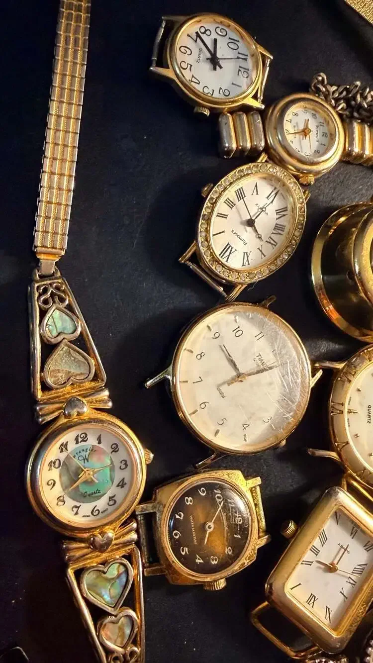 Vintage Mixed Assortment Women's Gold Craft Watch Lot